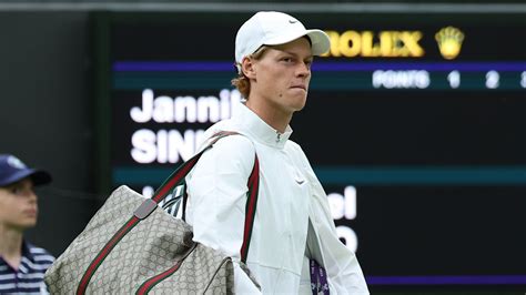 jannik sinner tennis bag.